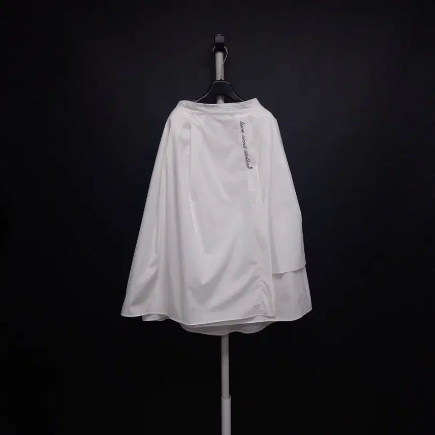[BUNJANG] Egoist Wide Long Skirt - White / 에고이스트 춘하 와이드광폭 롱 스커트 66
