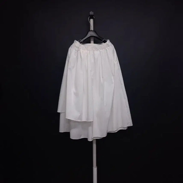 [BUNJANG] Egoist Wide Long Skirt - White / 에고이스트 춘하 와이드광폭 롱 스커트 66