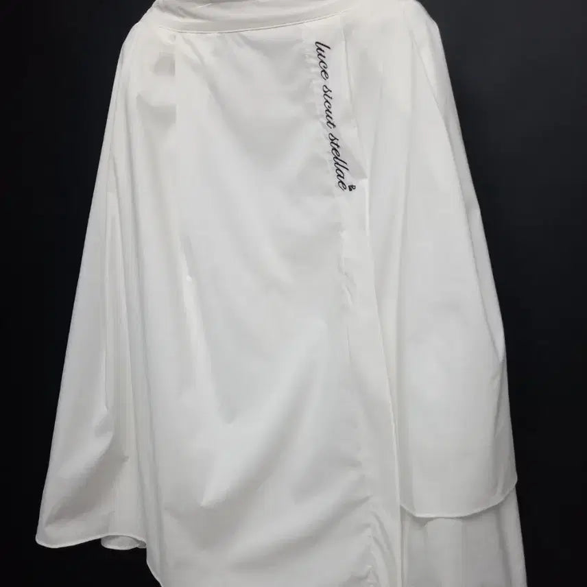 [BUNJANG] Egoist Wide Long Skirt - White / 에고이스트 춘하 와이드광폭 롱 스커트 66