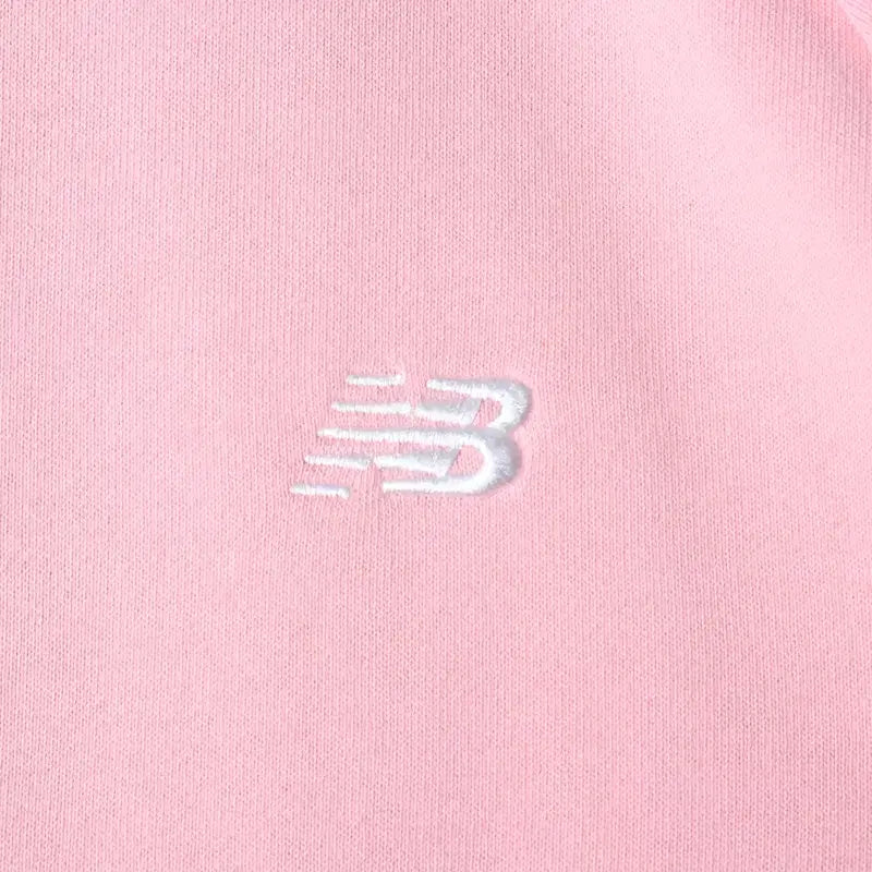 [BUNJANG] New Balance Small Logo Pink T-shirt / (S-M) 뉴발란스 반팔 티셔츠 스몰로고 핑크 스웻 올드스쿨-18577