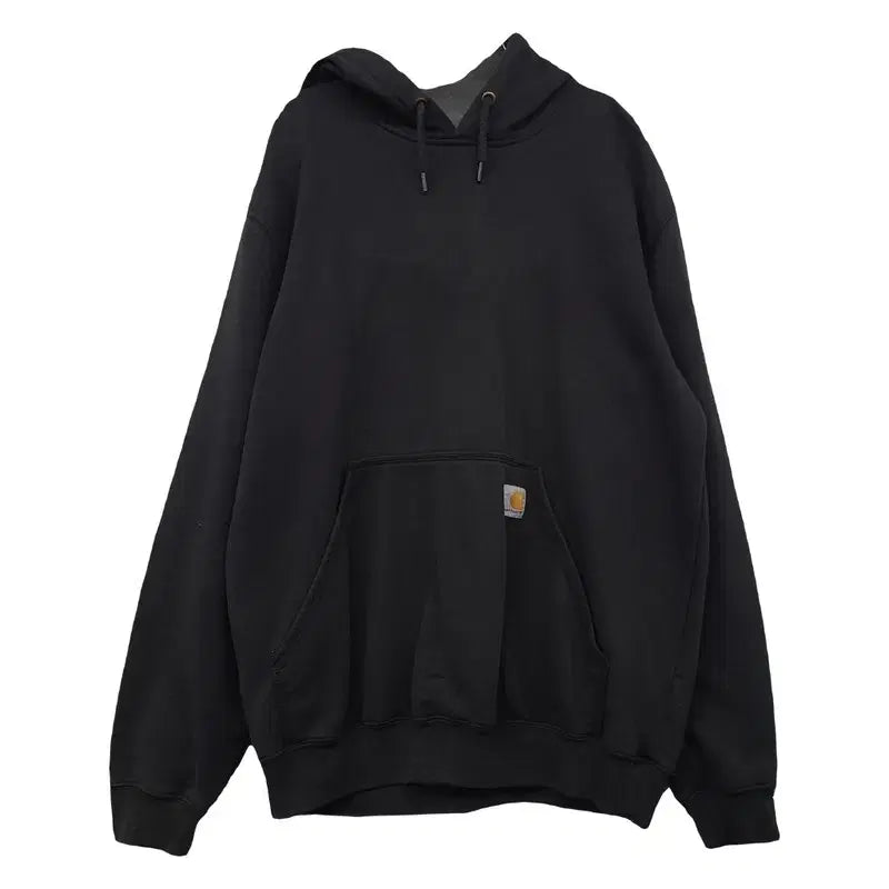 [BUNJANG] Carhartt Black Logo Hoodie M / 칼하트 블랙 로고 후드티 M
