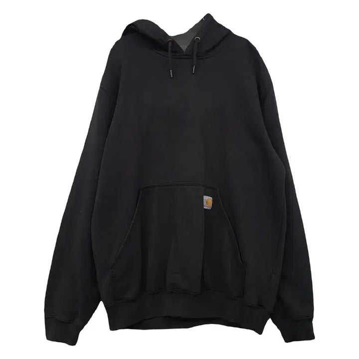 [BUNJANG] Carhartt Black Logo Hoodie M / 칼하트 블랙 로고 후드티 M