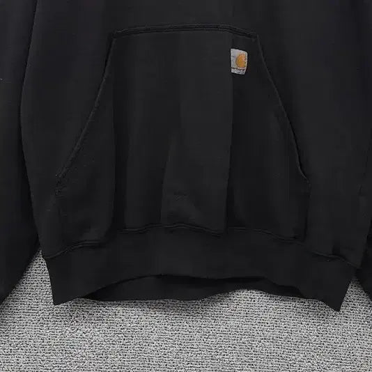 [BUNJANG] Carhartt Black Logo Hoodie M / 칼하트 블랙 로고 후드티 M