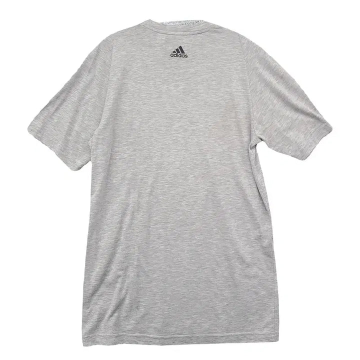 [BUNJANG] Adidas Light Gray Cotton T-Shirt (M) / 아디다스 라이트 그레이 반팔티 M