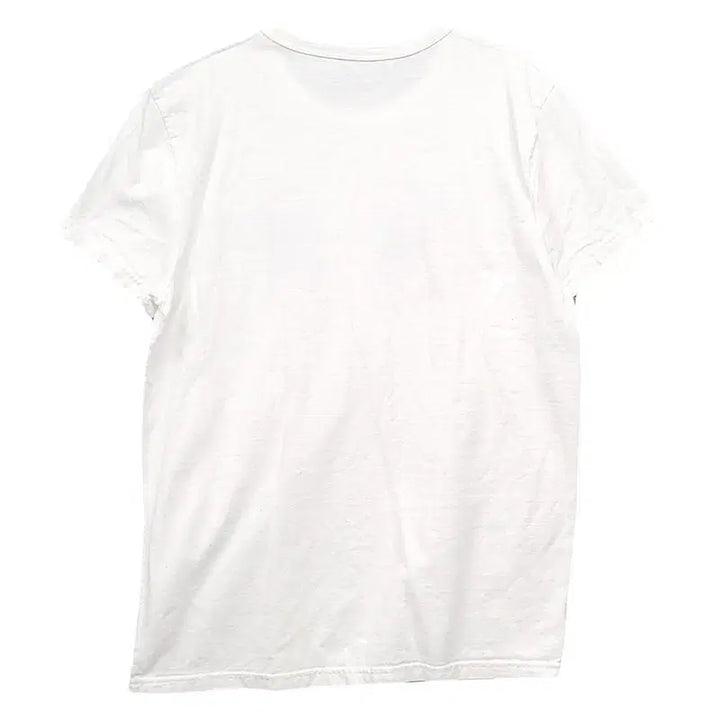 [BUNJANG] Champion Printed White T-shirt M / 챔피온 프린팅 화이트 반팔티 M
