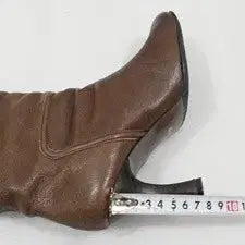[BUNJANG] Tanned Leather Boots / 탠드 소가죽 부츠