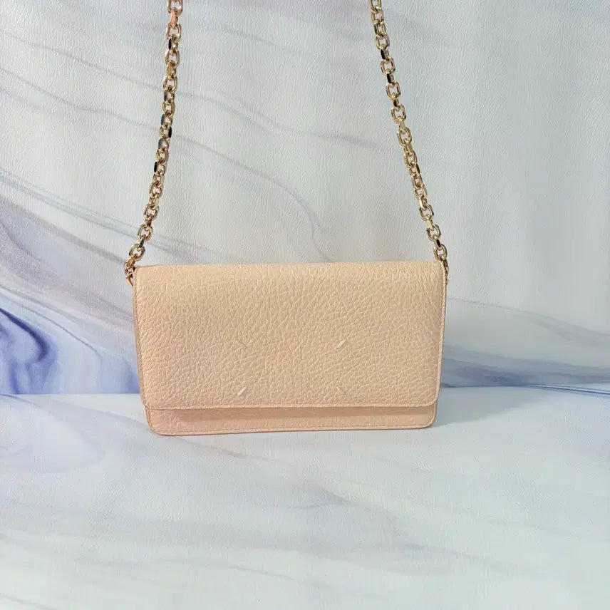 [BUNJANG] Maison Margiela Chain Clutch/Cross Bag (Ivory) / 메종 마르지엘라 체인 클러치백 / 크로스백 (아이보리)