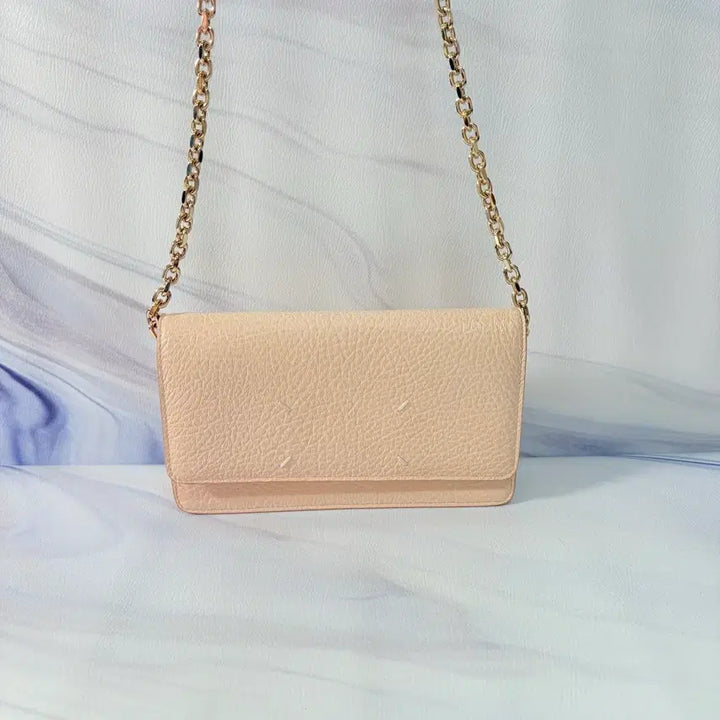 [BUNJANG] Maison Margiela Chain Clutch/Cross Bag (Ivory) / 메종 마르지엘라 체인 클러치백 / 크로스백 (아이보리)