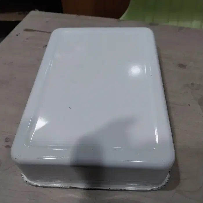 [BUNJANG] Japanese Enamel Hospital Container / 미사용 일제 병원용 법랑 용기