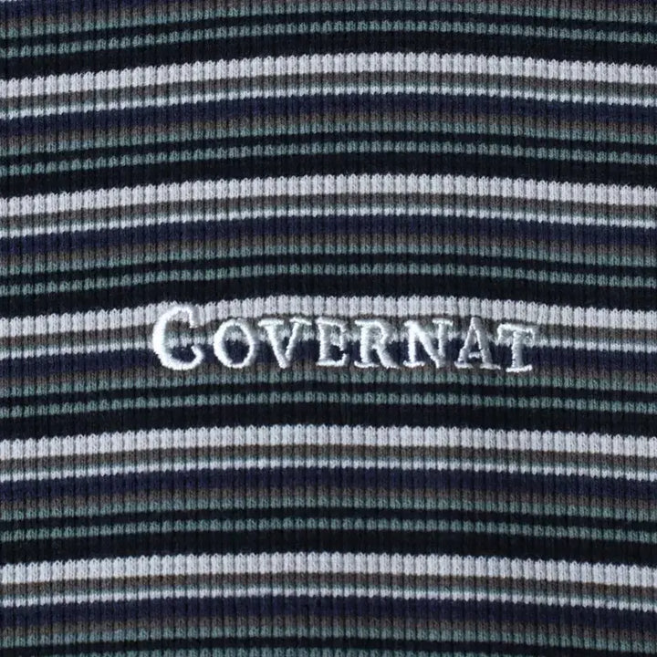 [BUNJANG] Covernat Striped Color Mix T-shirt / (XL) 커버낫 반팔 티셔츠 스트라이프 컬러믹스 에스닉-18579