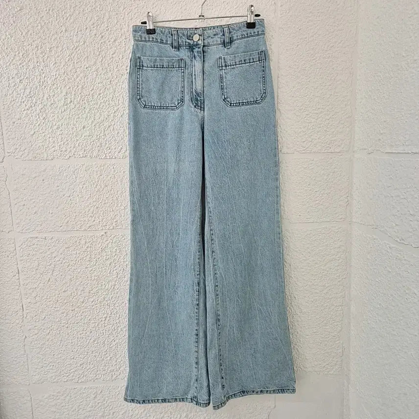 [BUNJANG] System Light Wash Denim Pants / 한섬 시스템 SYSTEM 연청 데님 팬츠 청바지