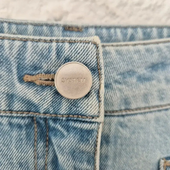 [BUNJANG] System Light Wash Denim Pants / 한섬 시스템 SYSTEM 연청 데님 팬츠 청바지