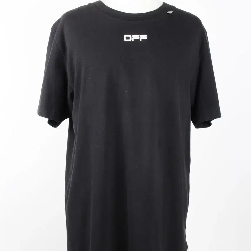 [BUNJANG] Off-White Caravaggio Arrow Short Sleeve T-shirt Black / 오프화이트 카라바조 애로우 반팔티 블랙 L(105)
