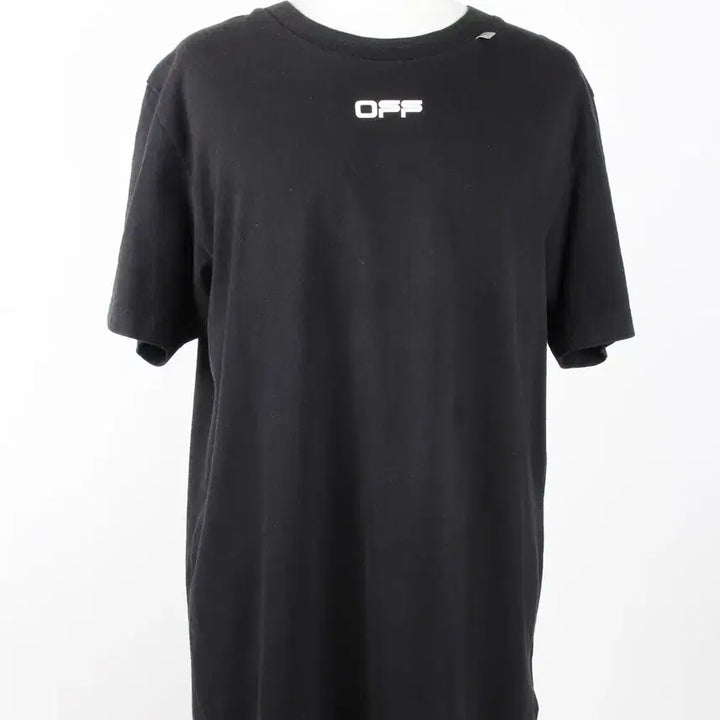 [BUNJANG] Off-White Caravaggio Arrow Short Sleeve T-shirt Black / 오프화이트 카라바조 애로우 반팔티 블랙 L(105)