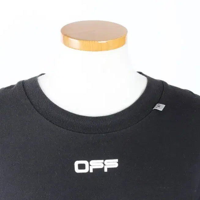 [BUNJANG] Off-White Caravaggio Arrow Short Sleeve T-shirt Black / 오프화이트 카라바조 애로우 반팔티 블랙 L(105)