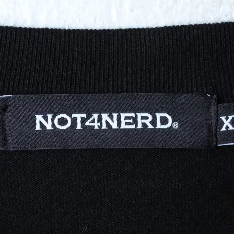 [BUNJANG] Not4nerd XL-2XL Black Street T-shirt / (XL-2XL) 낫포너드 반팔 티셔츠 빅사이즈 블랙 스트릿-1857D