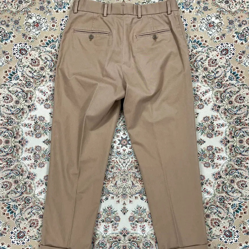 [BUNJANG] Polo Ralph Lauren Brown Stretch Chino Suit Set / [B+등급 36R-30] 폴로랄프로렌 브라운 스트레치 워싱 면치노셋업수트