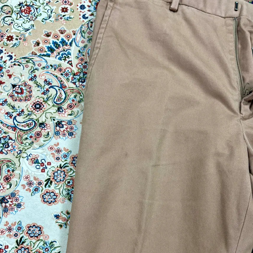 [BUNJANG] Polo Ralph Lauren Brown Stretch Chino Suit Set / [B+등급 36R-30] 폴로랄프로렌 브라운 스트레치 워싱 면치노셋업수트