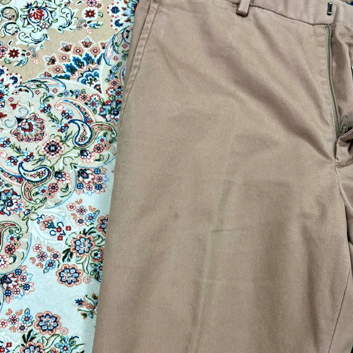 [BUNJANG] Polo Ralph Lauren Brown Stretch Chino Suit Set / [B+등급 36R-30] 폴로랄프로렌 브라운 스트레치 워싱 면치노셋업수트
