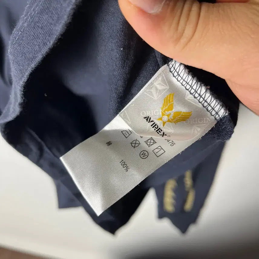 [BUNJANG] Avirex USAF Navy Long Sleeve / [Avirex] 아비렉스 USAF 롱슬리브