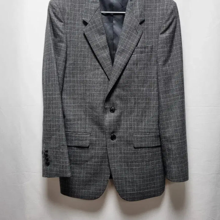 [BUNJANG] Customellow Check Blazer Jacket / 커스텀멜로우 체크 블레이저 자켓