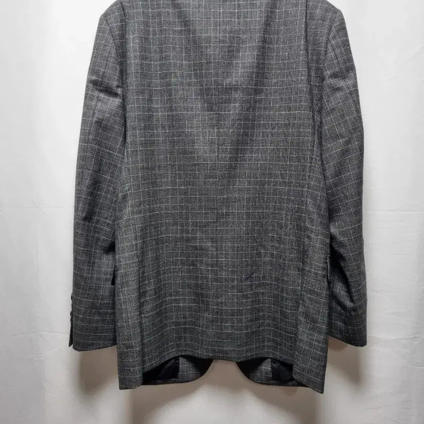 [BUNJANG] Customellow Check Blazer Jacket / 커스텀멜로우 체크 블레이저 자켓
