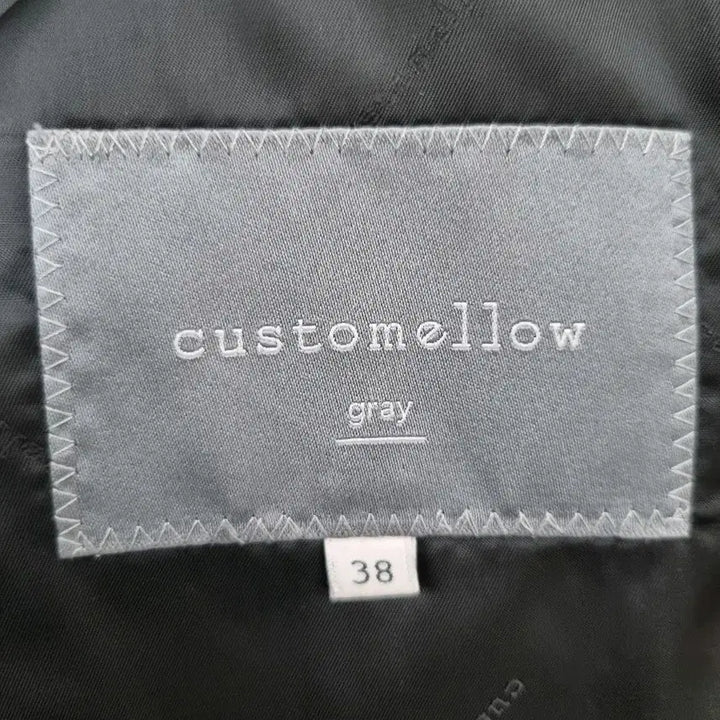 [BUNJANG] Customellow Check Blazer Jacket / 커스텀멜로우 체크 블레이저 자켓