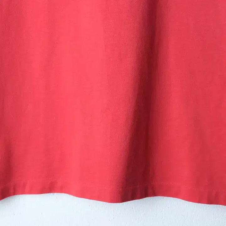 [BUNJANG] Polo Ralph Lauren Red Solid Pony T-shirt / (M-L) 폴로 랄프로렌 반팔 티셔츠 레드 무지 포니-1857F