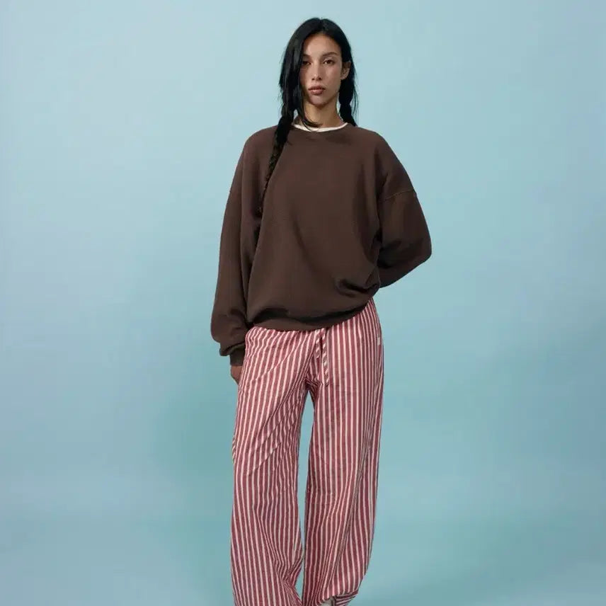 [BUNJANG] Ribbonbit Waffle Sweatshirt / 리본빛 Fin Waffle Sweatshirt