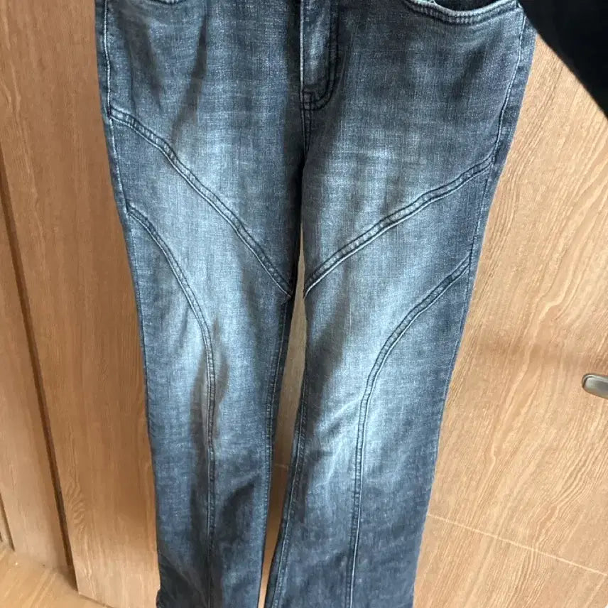 [BUNJANG] Synergen Line Denim Long Version M Size / 시너진 라인 데님 롱버전 m사이즈