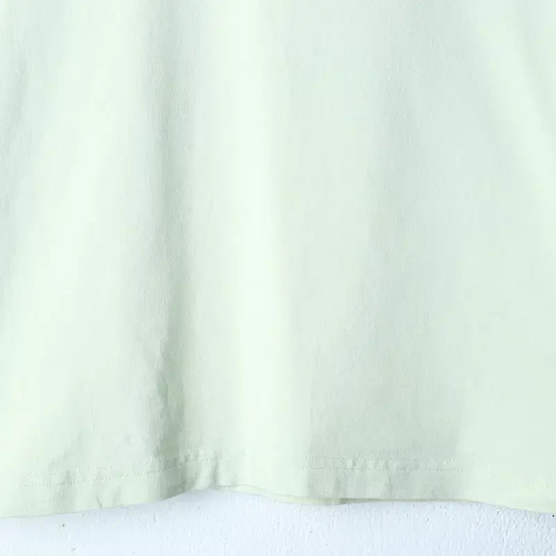 [BUNJANG] Marithe Francois Girbaud Small Logo T-Shirt - Light Green / W(S) 마리떼프랑소와저버 반팔 티셔츠 스몰로고 연그린 키치-18581