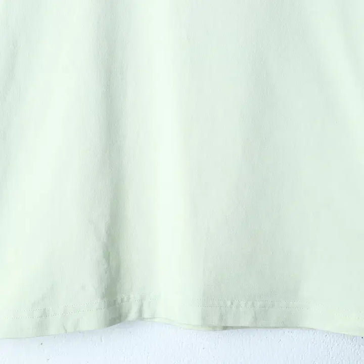[BUNJANG] Marithe Francois Girbaud Small Logo T-Shirt - Light Green / W(S) 마리떼프랑소와저버 반팔 티셔츠 스몰로고 연그린 키치-18581