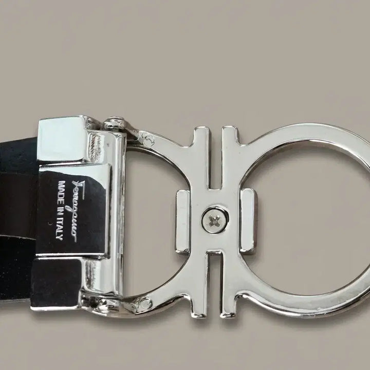 [BUNJANG] Ferragamo Gancini Belt Brown / 페라*모 간치니 벨트 브라운(새상품)