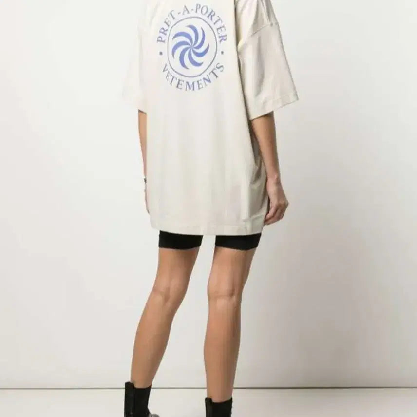 [SOLD OUT] 7/51 VETEMENTS 베트멍 비건 로고 오버사이즈 반팔티 XL