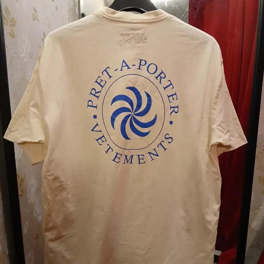 [SOLD OUT] 7/51 VETEMENTS 베트멍 비건 로고 오버사이즈 반팔티 XL