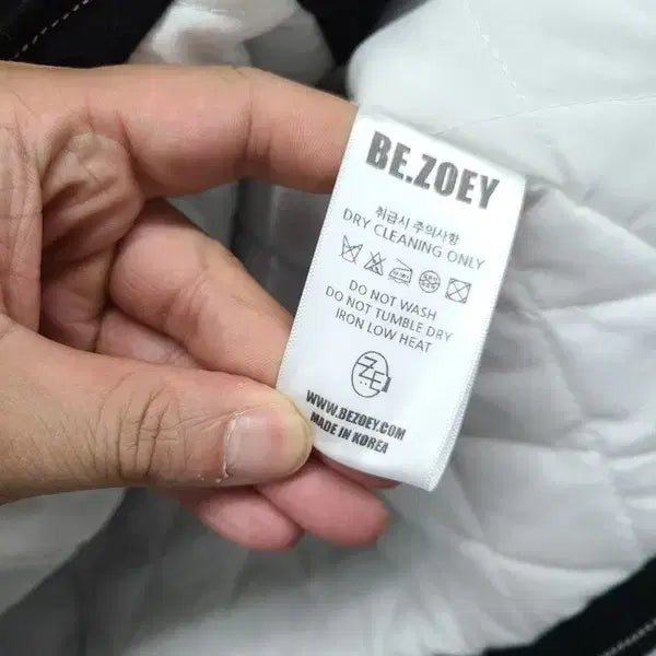 [BUNJANG] BE JOEY Black and Ivory Two-Tone Jacket / BE JOEY 크림 블랙 투톤 자켓 F
