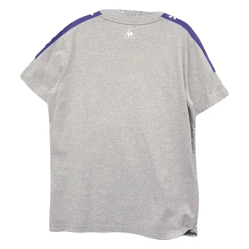 [BUNJANG] Le Coq Sportif Gray Short Sleeve T-shirt / 르꼬끄 스포츠 프린팅 라이트 그레이 반팔티 M 95