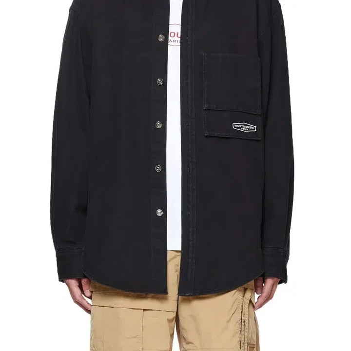 [SOLD OUT] 우영미 백로고 데님셔츠 50