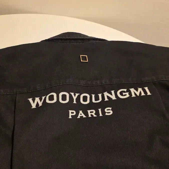 [SOLD OUT] 우영미 백로고 데님셔츠 50