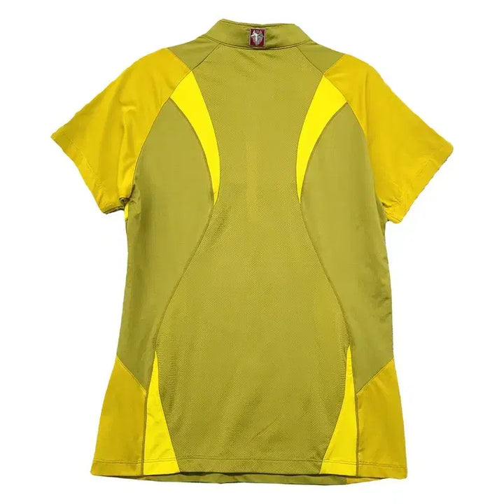 [BUNJANG] Black Yak Yellow Hiking T-shirt / 블랙야크 옐로우 등산 반팔티 95