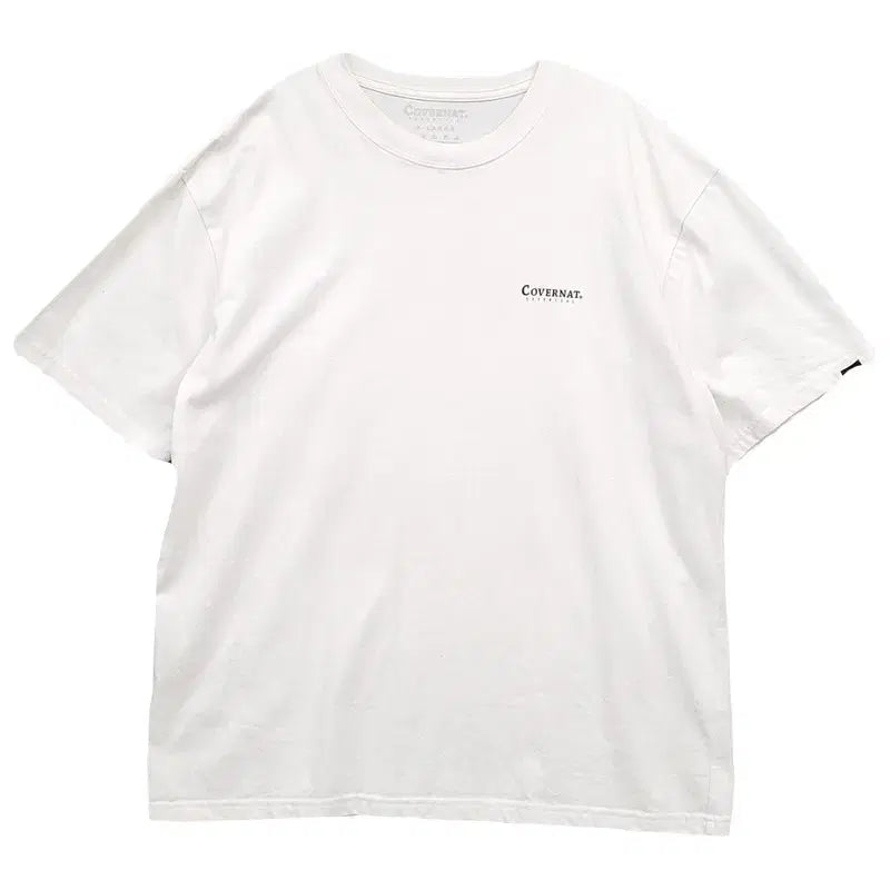 [BUNJANG] COVERNAT White T-shirt XL / 커버낫 화이트 반팔티 XL