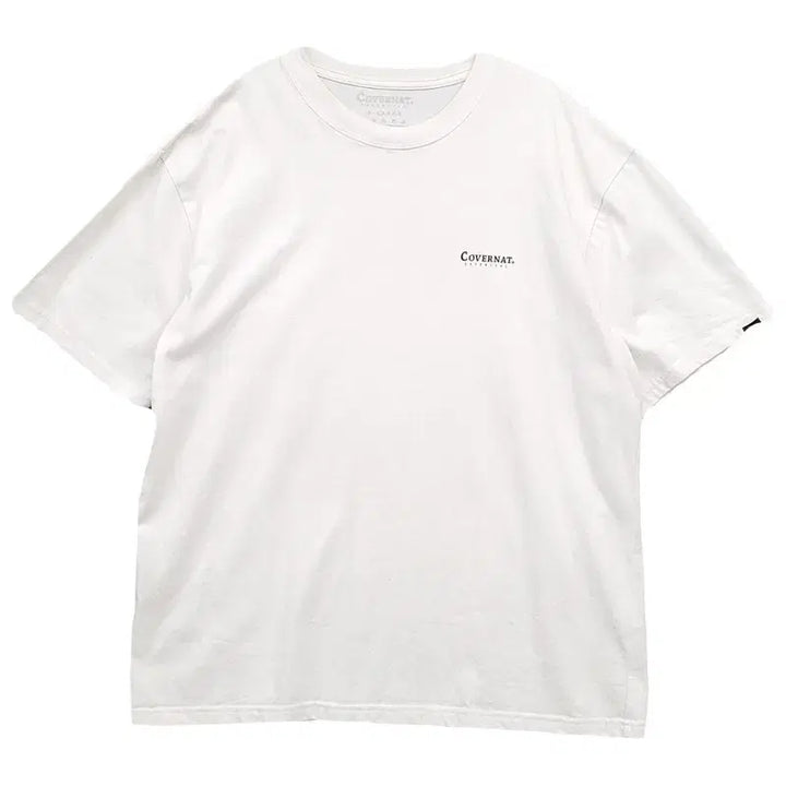 [BUNJANG] COVERNAT White T-shirt XL / 커버낫 화이트 반팔티 XL