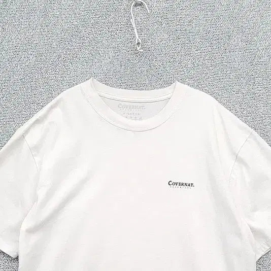 [BUNJANG] COVERNAT White T-shirt XL / 커버낫 화이트 반팔티 XL