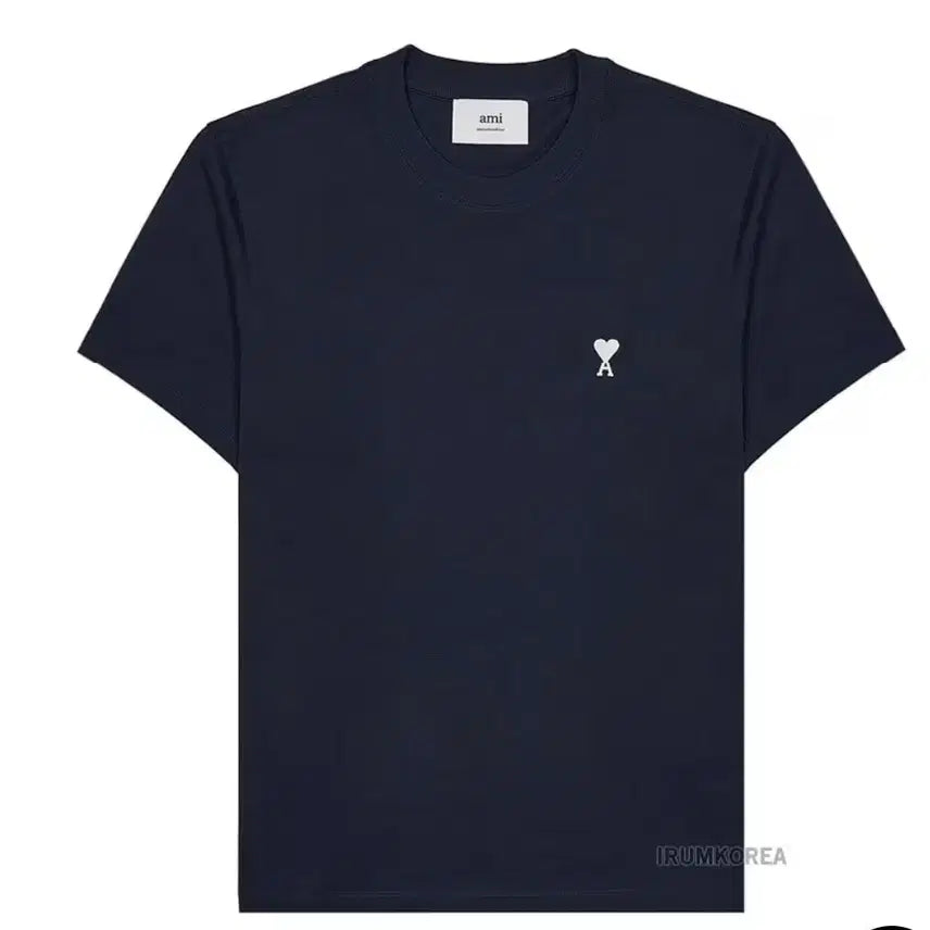 [BUNJANG] Ami Short Sleeve T-shirt (Black) - Size S / (새상품) 아미 반팔티셔츠 S(블랙)