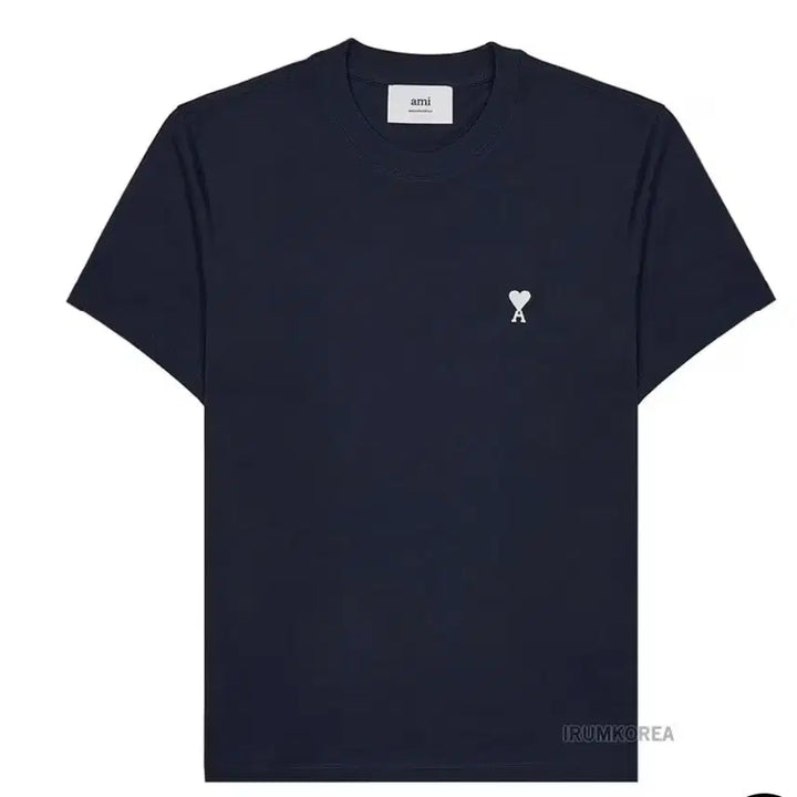 [BUNJANG] Ami Short Sleeve T-shirt (Black) - Size S / (새상품) 아미 반팔티셔츠 S(블랙)