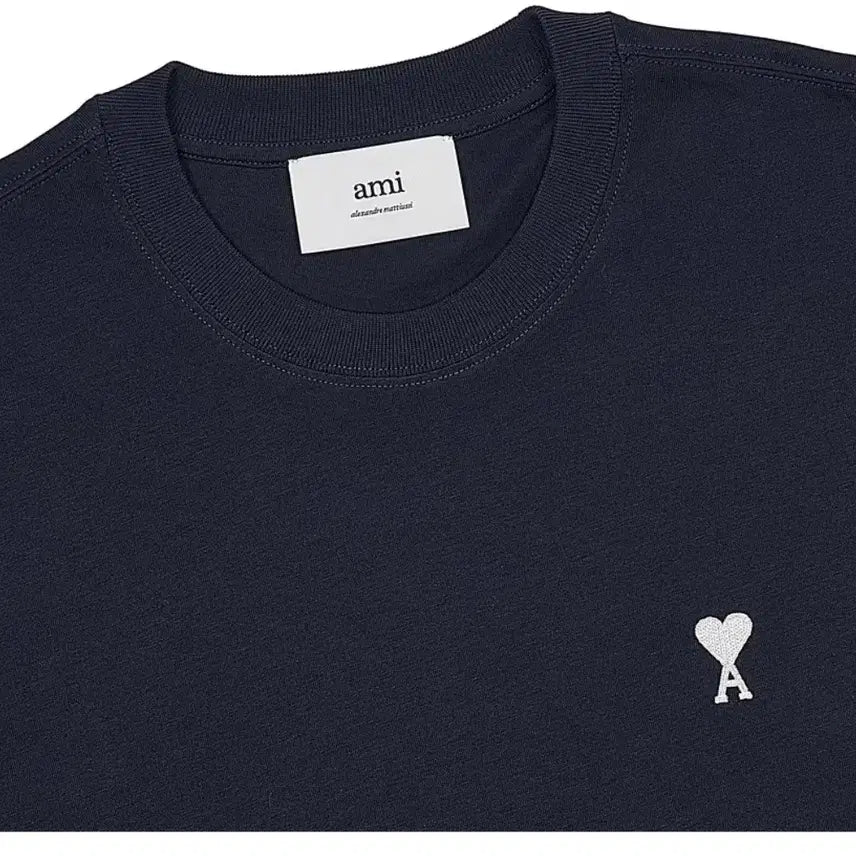 [BUNJANG] Ami Short Sleeve T-shirt (Black) - Size S / (새상품) 아미 반팔티셔츠 S(블랙)
