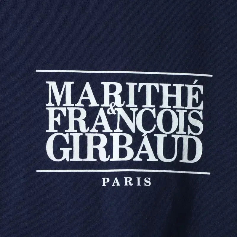 [BUNJANG] Marithe Francois Girbaud Big Logo Navy T-Shirt / W(S-M) 마리떼프랑소와저버 반팔 티셔츠 빅로고 네이비-18584