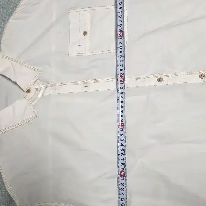 [BUNJANG] Roompacker White Shirt - Free Size / 룸패커 화이트 셔츠 F사이즈