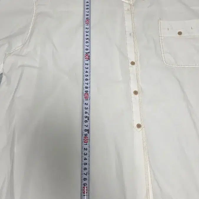 [BUNJANG] Roompacker White Shirt - Free Size / 룸패커 화이트 셔츠 F사이즈