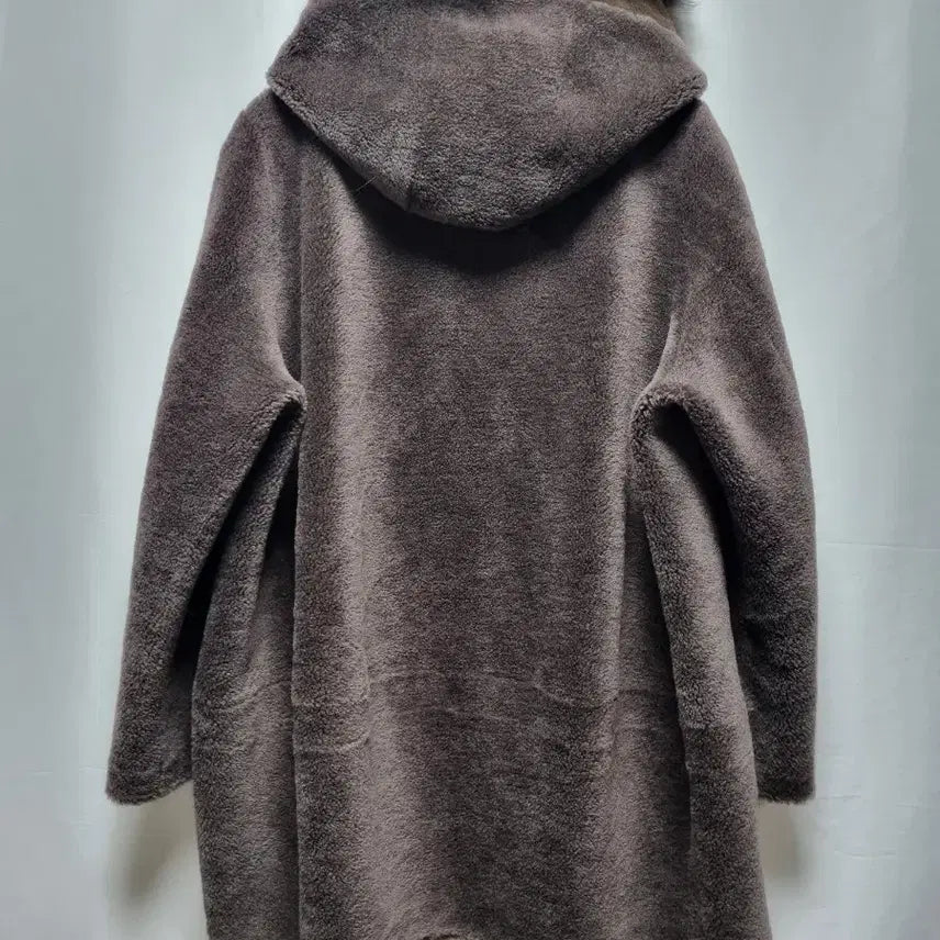 [SOLD OUT] A&amp;D 에이앤디 사가폭스 양모 후드 코트